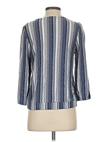 Pale Sky 3/4 Sleeve Blouse (view 2)