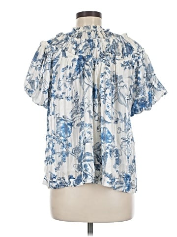 Umgee Short Sleeve Blouse (view 2)