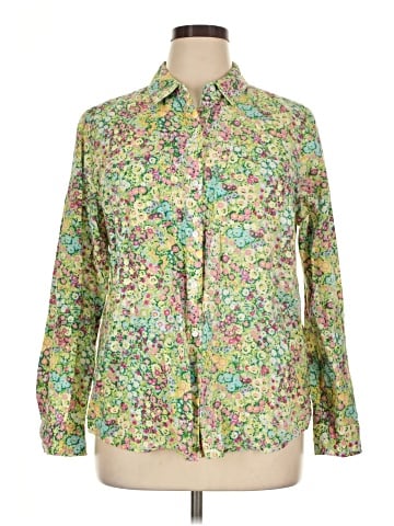 Charter Club Long Sleeve Button-Down Shirt (view 1)