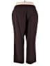 Kim Rogers Solid Burgundy Active Pants Size 22 - photo 2