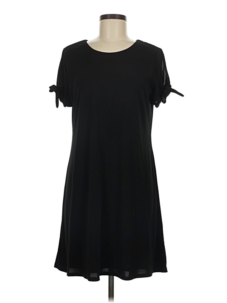 Pre-owned Cece Casual Dress In Black