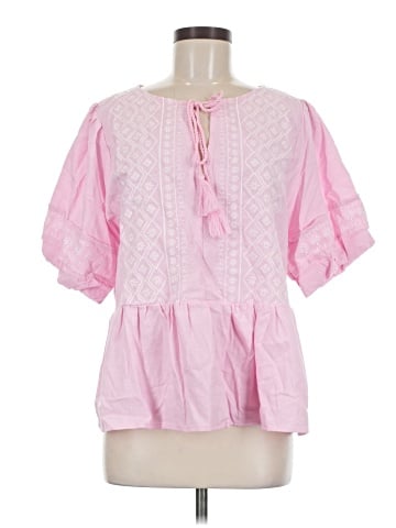 Umgee 3/4 Sleeve Blouse (view 1)