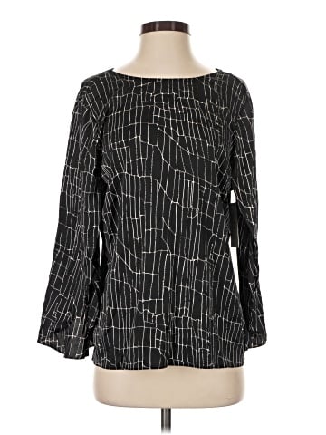 H By Halston Long Sleeve Blouse (view 1)