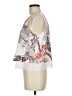 Bisou Bisou 100% Polyester White Sleeveless Blouse Size M - photo 5