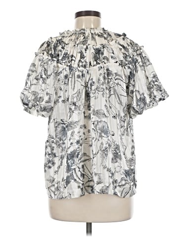 Umgee Short Sleeve Blouse (view 2)