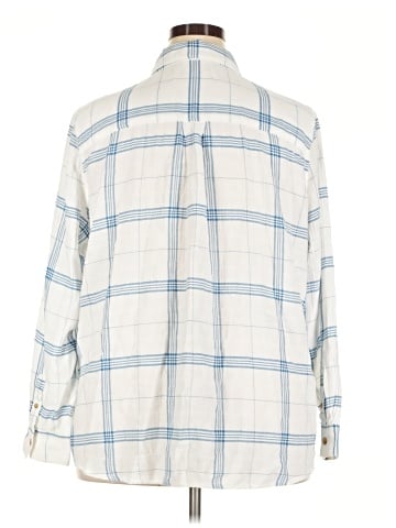 Caslon Long Sleeve Button-Down Shirt (view 2)