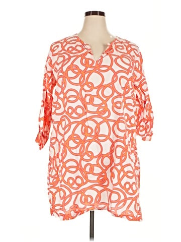 Gretchen Scott Designs 3/4 Sleeve Blouse (view 1)
