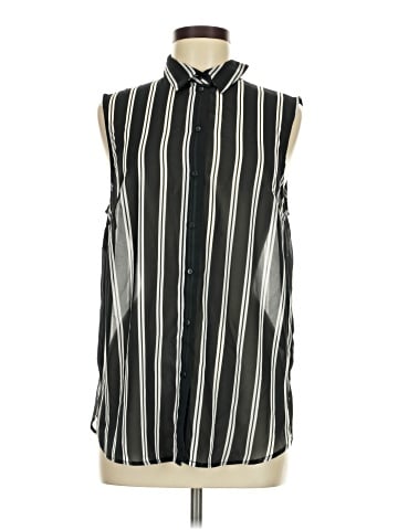 H&M Sleeveless Button-Down Shirt (view 1)