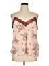 Old Navy 100% Polyester Brown Sleeveless Blouse Size XL - photo 1