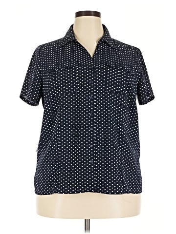 Notations Short Sleeve Blouse (view 1)