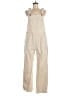 Old Navy 100% Cotton Ivory Overalls Size 8 (tall) - photo 1