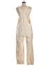 Old Navy 100% Cotton Ivory Overalls Size 8 (tall) - photo 2