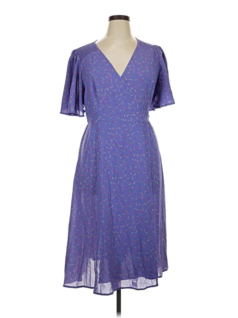 Pre-owned Bloomchic Cocktail Dress In Blue