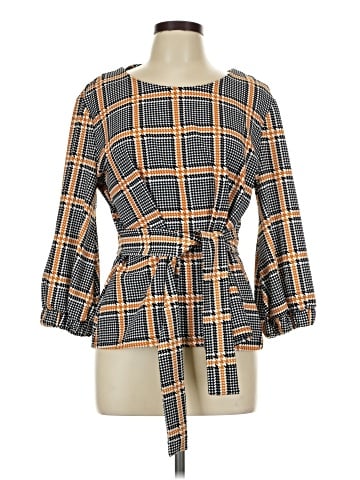 Worthington 3/4 Sleeve Blouse (view 1)