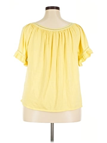 Max Studio Short Sleeve Blouse (view 2)