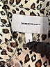 Current/Elliott Animal Print Ivory Long Sleeve Button-Down Shirt Size Sm (1) - photo 7