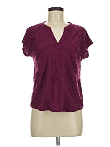 Dana Buchman Short Sleeve Blouse (view 1)