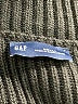 Gap 100% Cotton Black Turtleneck Sweater Size S - photo 7