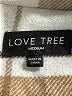 Love Tree 100% Polyester Plaid Tan Coat Size M - photo 6