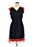 En Focus Studio 100% Polyester Color Block Black Casual Dress Size 8 - photo 1