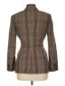 Theory Plaid Brown Blazer Size 10 - photo 2