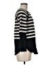By Anthropologie Stripes Black Pullover Sweater Size M (petite) - photo 4