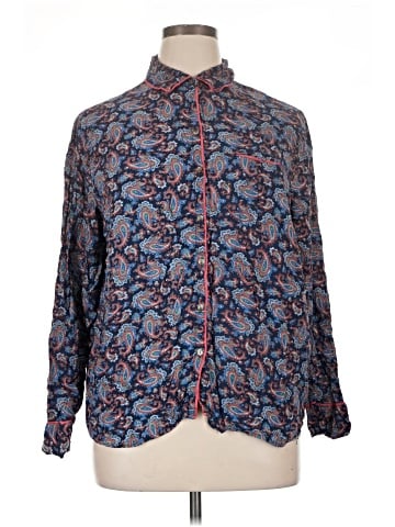 Gap Body Long Sleeve Blouse (view 1)