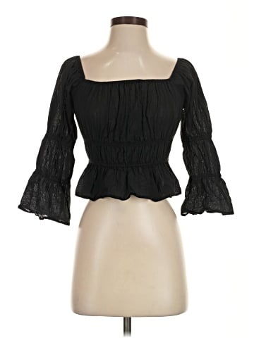 WAYF 3/4 Sleeve Blouse (view 1)