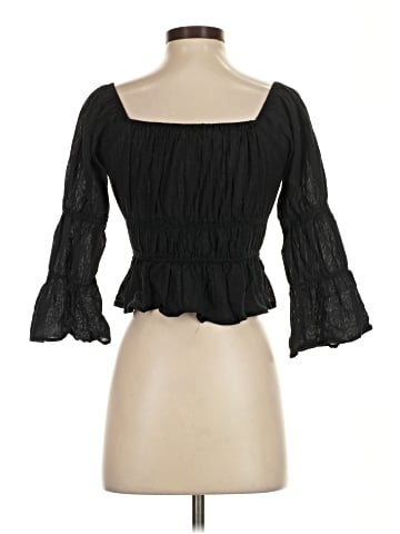 WAYF 3/4 Sleeve Blouse (view 2)