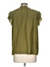 Rose + Olive 100% Polyester Green Sleeveless Blouse Size L - photo 2