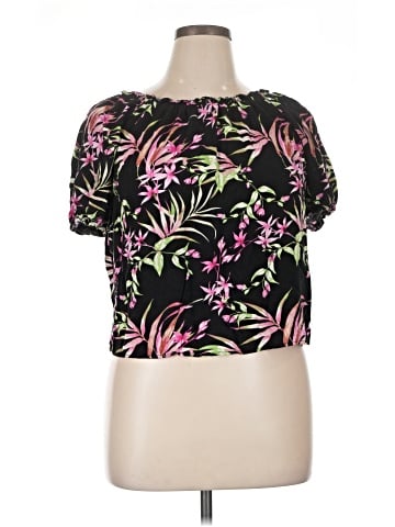 Philosophy Republic Clothing Short Sleeve Blouse (view 1)