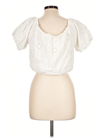 WAYF Short Sleeve Blouse (view 2)