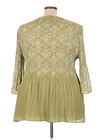 Catherines 3/4 Sleeve Blouse (view 2)
