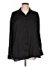 Old Navy 100% Polyester Black Long Sleeve Blouse Size L - photo 1