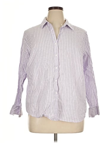 Liz Claiborne Long Sleeve Button-Down Shirt (view 1)