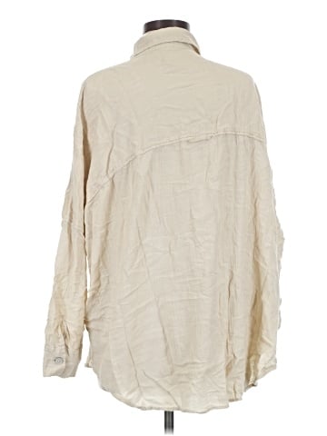 American Eagle Outfitters Long Sleeve Button-Down Shirt (view 2)