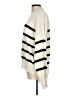 Double Zero Stripes Ivory Pullover Sweater Size L - photo 5