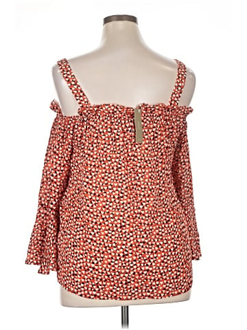 J.Crew 3/4 Sleeve Silk Top (view 2)