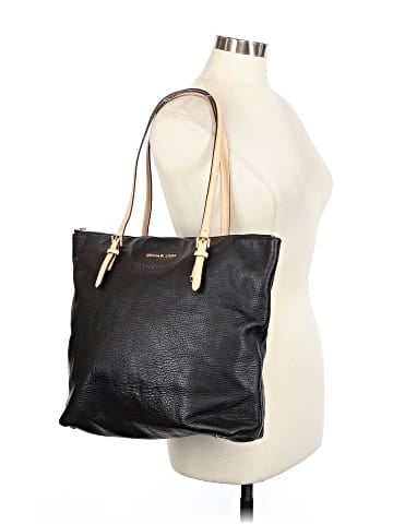 MICHAEL Michael Kors Leather Tote (view 2)