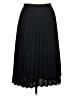 J.Crew 100% Polyester Solid Black Formal Skirt Size 8 (petite) - photo 1