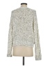 Ann Taylor LOFT Metallic Silver Pullover Sweater Size S - photo 2
