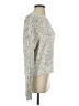 Ann Taylor LOFT Metallic Silver Pullover Sweater Size S - photo 4