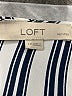 Ann Taylor LOFT 100% Polyester Silver 3/4 Sleeve Blouse Size Lg Petite - photo 7