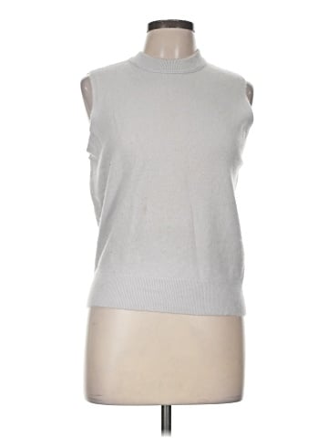 Madewell (Re)sponsible Cashmere Crewneck Sweater Vest (view 1)