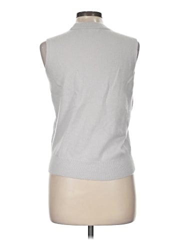 Madewell (Re)sponsible Cashmere Crewneck Sweater Vest (view 2)