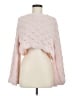 Francesca's 100% Polyester Pink Pullover Sweater Size M - photo 1