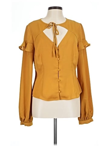 Bebe Long Sleeve Blouse (view 1)