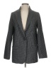 Max Studio Houndstooth Gray Blazer Size L - photo 1