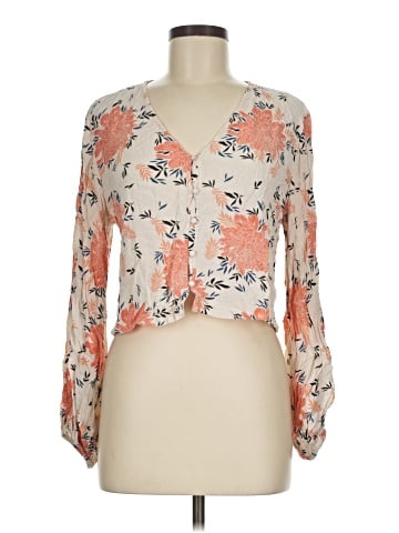 Amuse Society Long Sleeve Blouse (view 1)