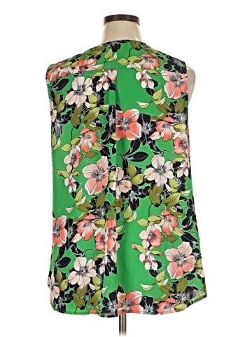 Roz & Ali Sleeveless Blouse (view 2)